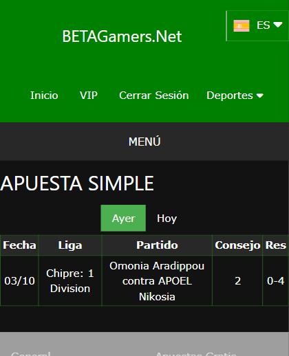 boletas de apuestas ganadoras